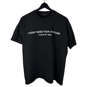 Vintage 90s I Don’t Need Your Attitude I Have My Own Comedy Shirt Size L